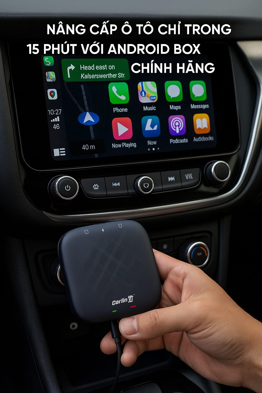 Android Box ô tô có ảnh hưởng bảo hành xe không?