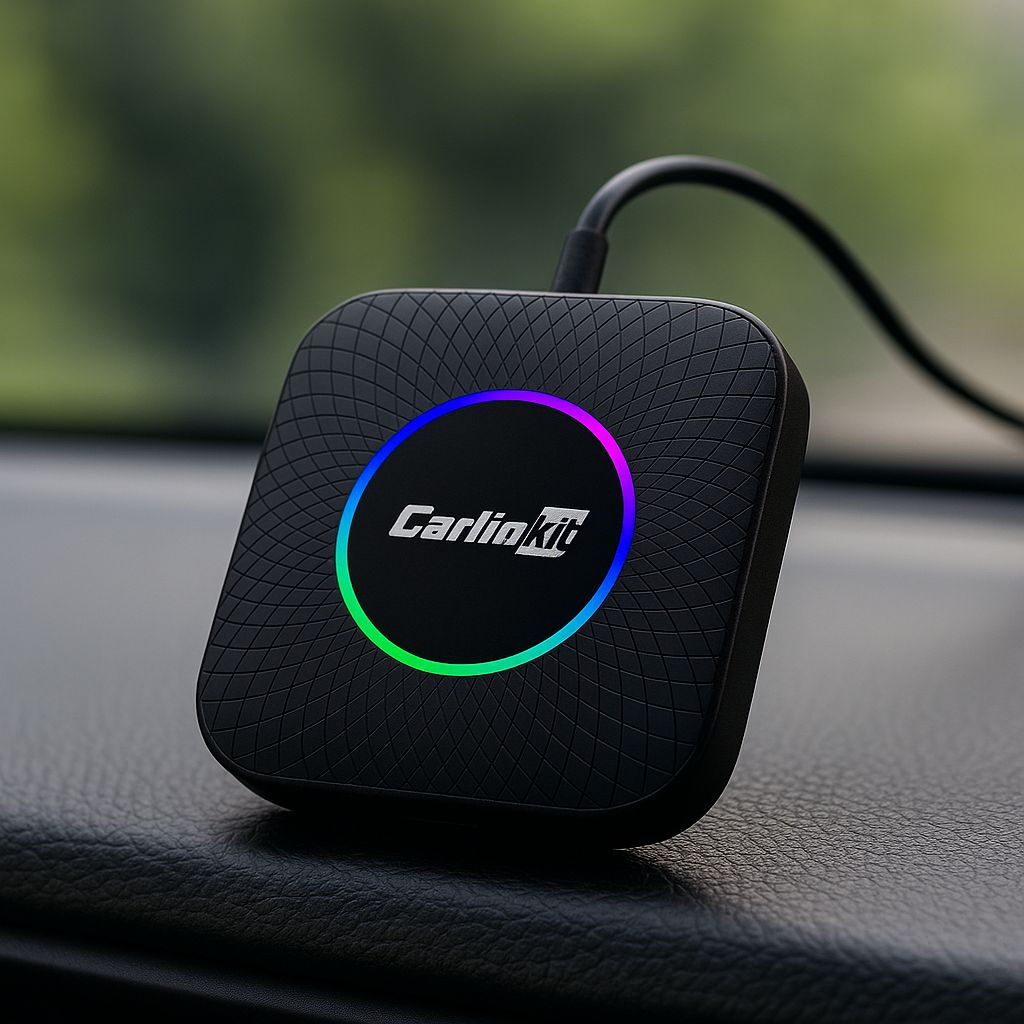 Android Box Carlinkit kết nối bằng dây trên xe