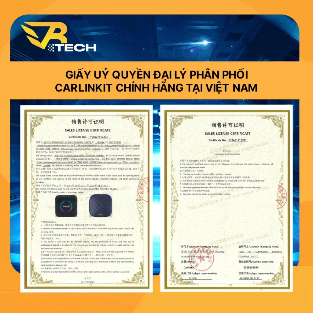VRTECH Edition | Carlinkit TBOX PLUS V2 2026 | Android Box Ô Tô | Chip Qualcomm 6125 | Apple CarPlay & Android Auto | Bảo hành 12 tháng - thumbnail 11